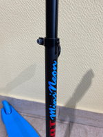 SS1NBAG/Самокат 3кол.Slider в/п.кол.PU синий,св.d120мм.d75мм.выс.рул53-72см.,платф30*10,5