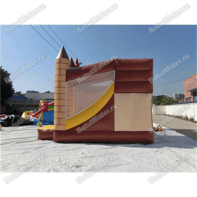 Коммерческий надувной батут "Школа волшебников"