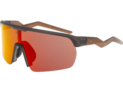 Спортивные очки GOG Hervor / Matt Cristal Black/Copper / Reflex Black-Red