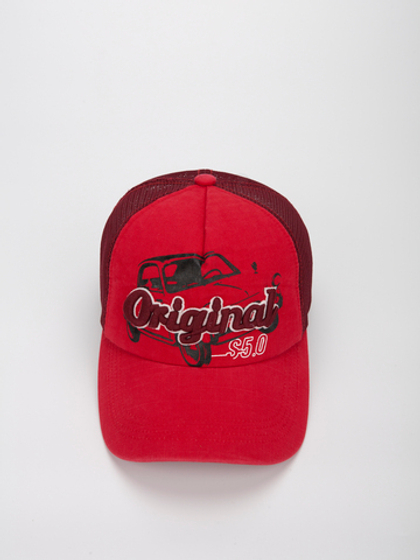 Бейсболка Snapp Original _S5.0 (красный/бордовый), 54 - 56