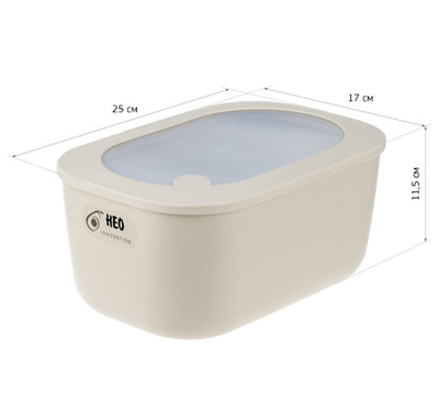 Ёмкость для продуктов герметичная НЕО 3л с паровыпускным клапаном М1393