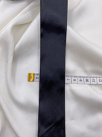 Лента атласная черная 4 см