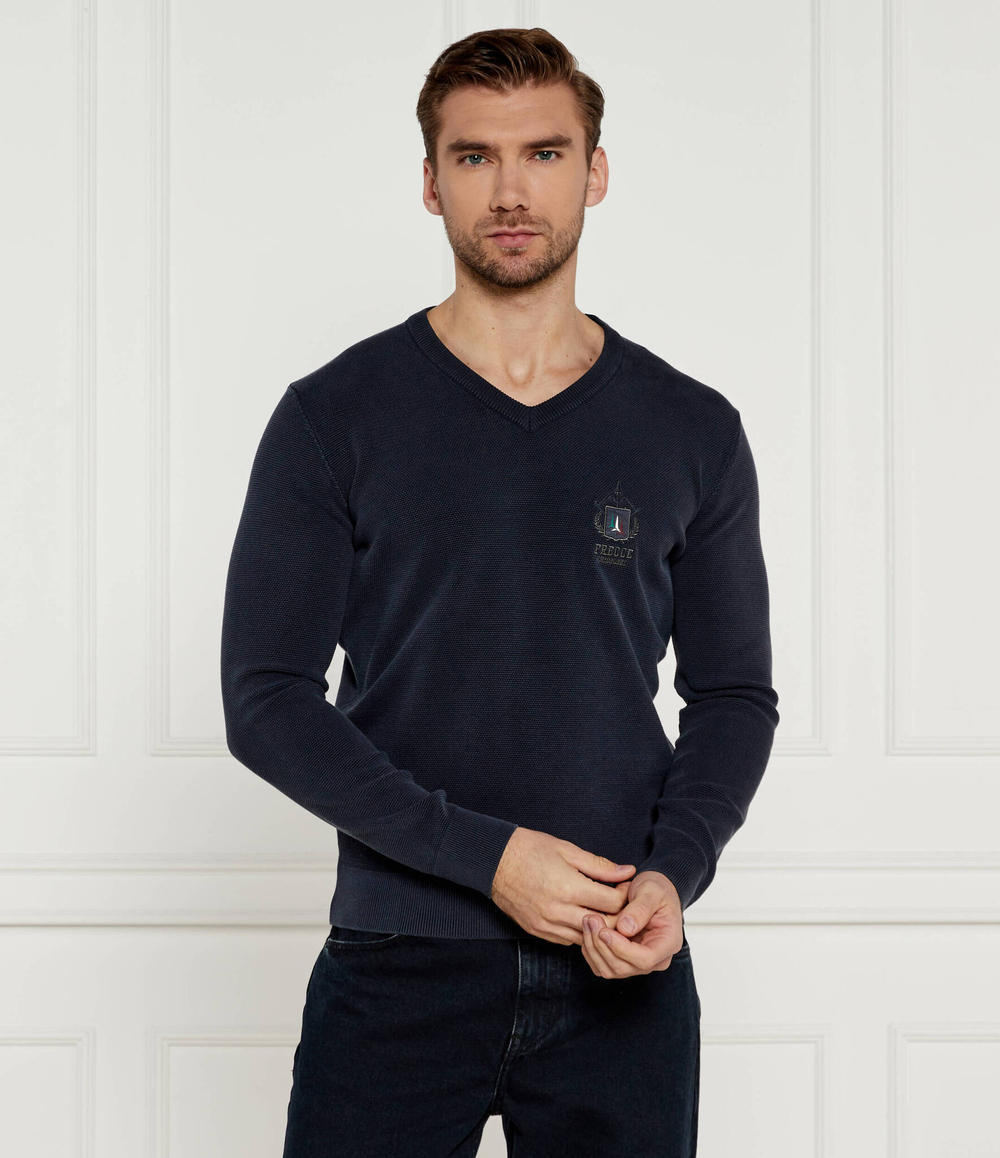 Свитер Aeronautica Militare - темно-синий(MA1512L463)