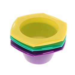 Набор для колориста из 3 цветных мисок Harizma (h10960R)