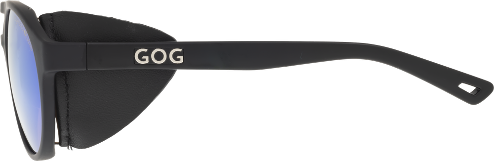 Спортивные очки GOG Nanga / Matt Black / Polarized Reflex White-Blue