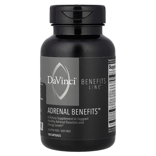 DaVinci Laboratories, Benefits Line, Adrenal Benefits, 120 капсул