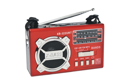 Радиоприемник с MP3 плеером + фонарь XB-322URT