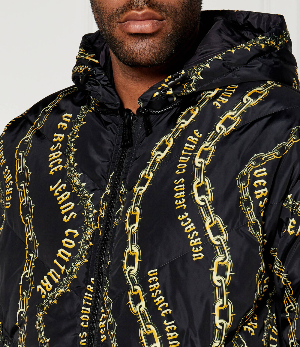 Двухсторонняя куртка бомбер Versace Jeans Couture - черный(77GAUD17CQD56)
