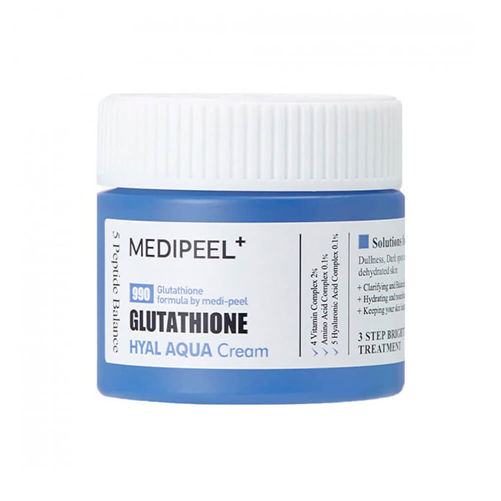Гель-крем глубокоувлажняющий с эффектом сияния Medi-Peel Glutathione Hyal Aqua Cream, 50 г