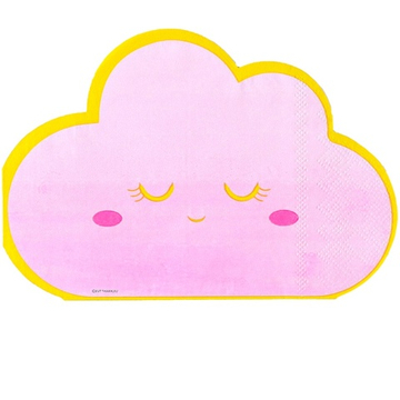 Салфетки «Детские грезы. Облако» в розовом цвете, 33 см, 6 шт