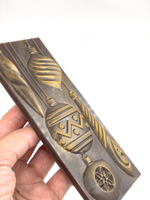 Пластиковая форма для шоколада "Елочные украшения"