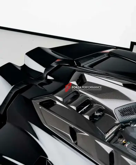 Карбоновая крышка моторного отсека для LAMBORGHINI REVUELTO 2023+ Ламборгини