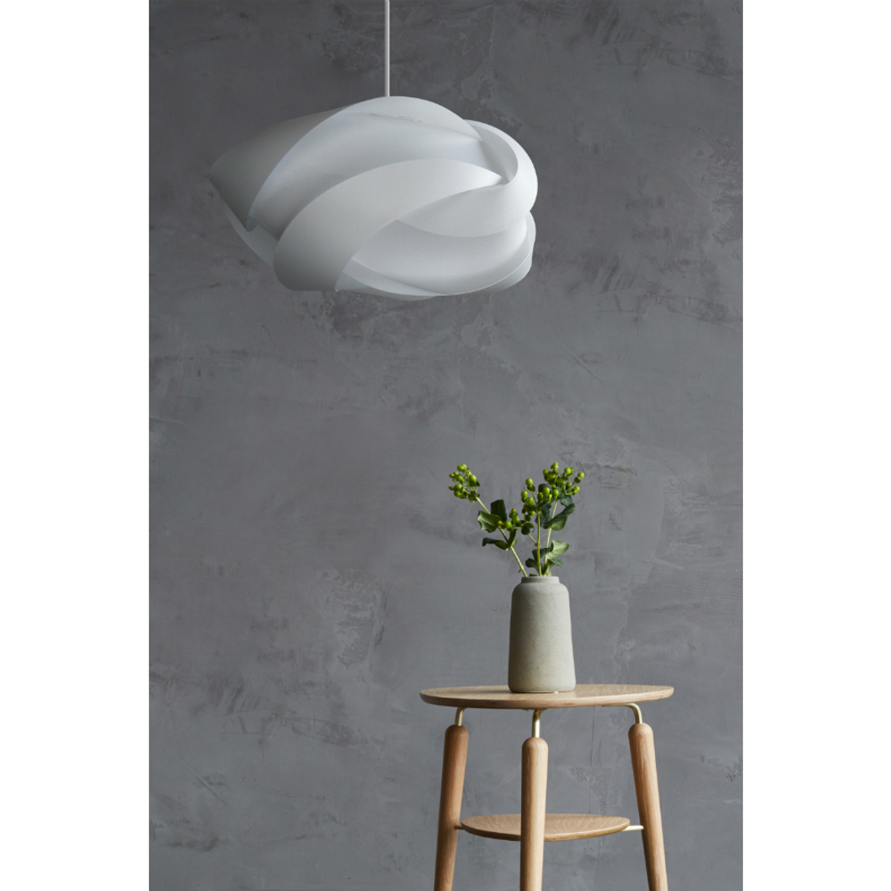 Плафон ribbon белый, d59,5 см