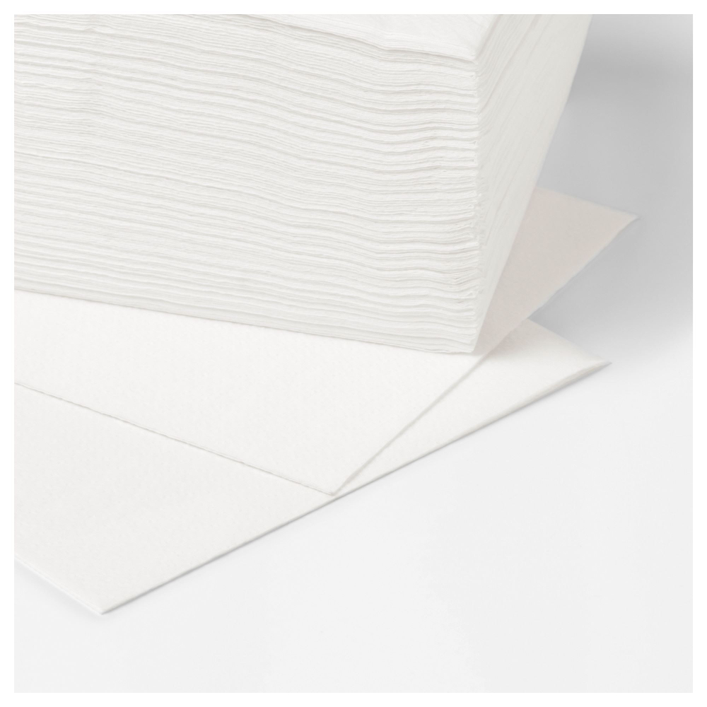 Набор бумажных салфеток IKEA STORATARE (СТОРЭТАРЕ), Белый, 30х30 см, 150 шт