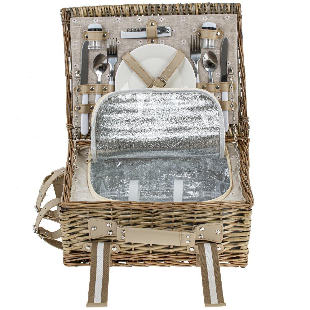 GAEM Корзина для пикника на 2 персоны, L44 W31 H17 см