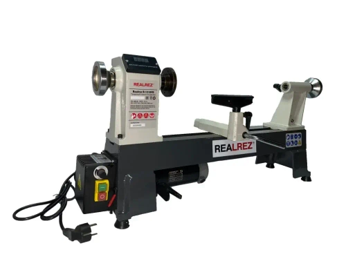 Токарный станок по дереву Realrez R-1218VD 550 W