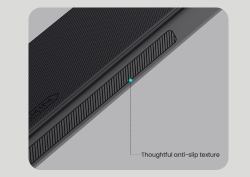 Чехол усиленный от Nillkin c встроенным круглым магнитом для Xiaomi Poco X7 Pro, серия Super Frosted Shield Pro Magnetic Case