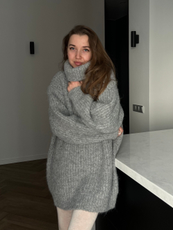 Свитер Альма серый