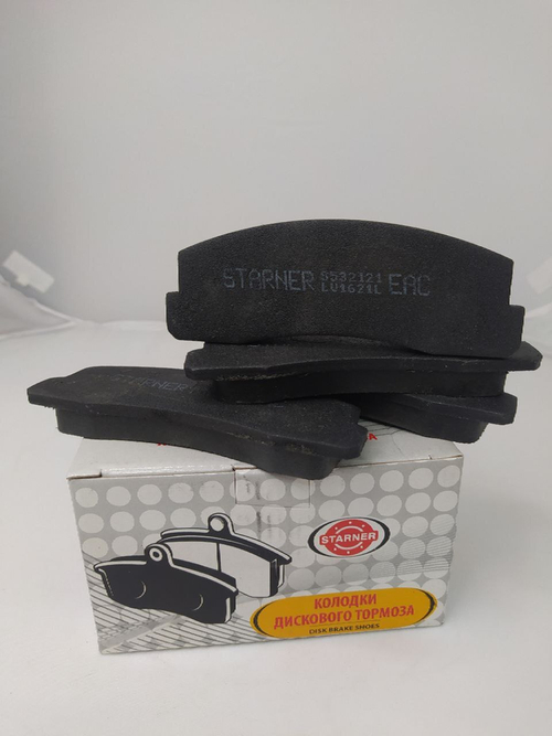 Колодки тормозные передние STARNER S532121 ВАЗ Niva 21213, 21213-218, 2123 Chevrolet Niva