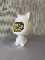 Ваза Котенок Мяу для сухоцветов и декора