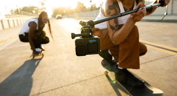 Телескопический монопод-штатив GoPro Extension Pole + Waterproof Shutter Remote