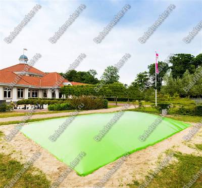 Надувная подушка для установки в грунт «Зелёная долина», 20×10×2,5 м