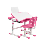 Комплект растущей детской мебели Fundesk Cura парта + стул + выдвижной ящик + подставка + лампа