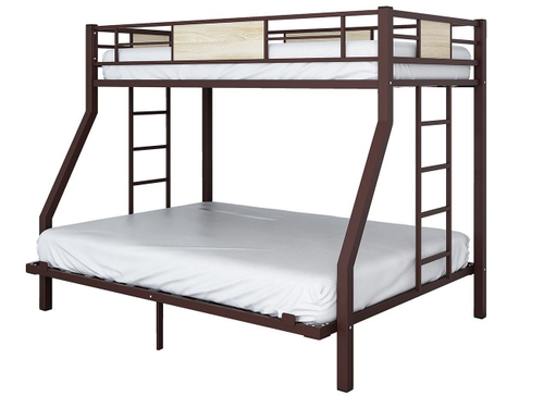 Кровать Гранада 140 коричневая