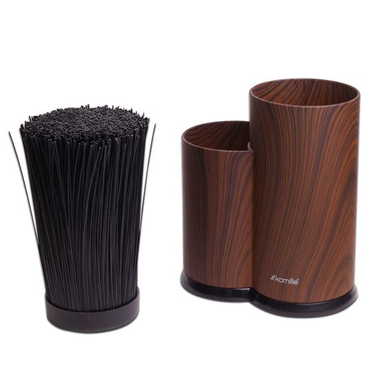 Подставка для ножей двойная 22 см. Kamille КМ-7609А