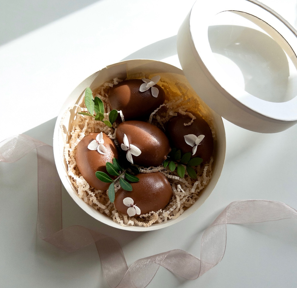 Классические Пасхальные Муссовые яйца 5 штуки