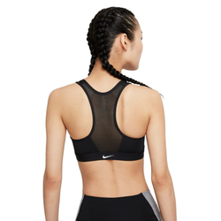 ТОП теннисный Nike Swoosh Zip Front Bra W - black/black/white