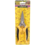 Секатор-ножницы садовые 7» (18см) «Фортуна» пластиковые прорезиненные ручки ДоброСад