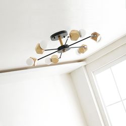 Потолочная Люстра Jx D90 Black By Imperiumloft