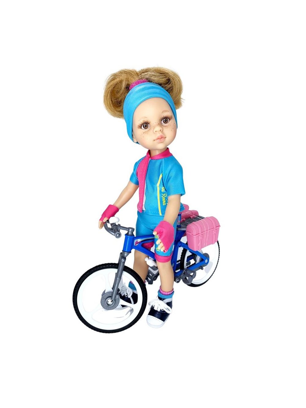 Кукла для девочки Paola Reina 32см Даша велосипедистка виниловая