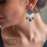 Серебряные серьги Arte Cpehmadam 20220492 Иран