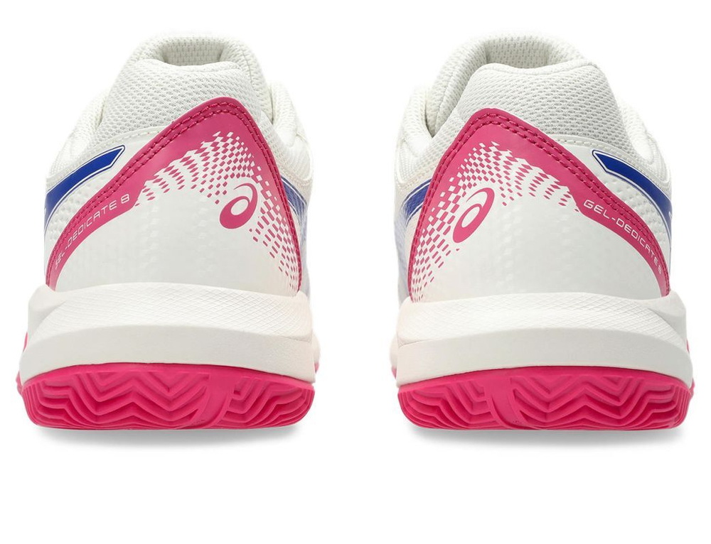 Женские Кроссовки теннисные Asics Gel-Dedicate 8 Clay - кремовый/темный кобальт