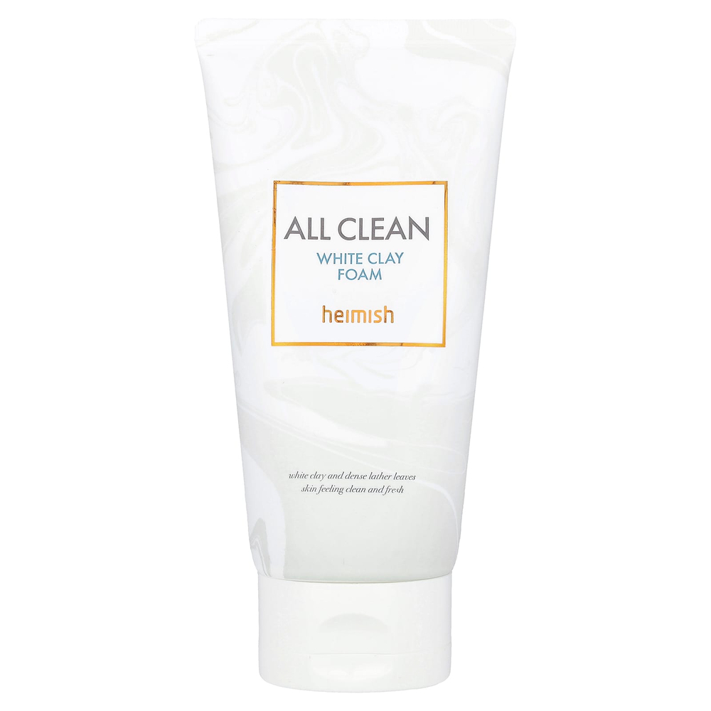 Heimish, All Clean, пенка из белой глины, 150 г (5,29 унции)