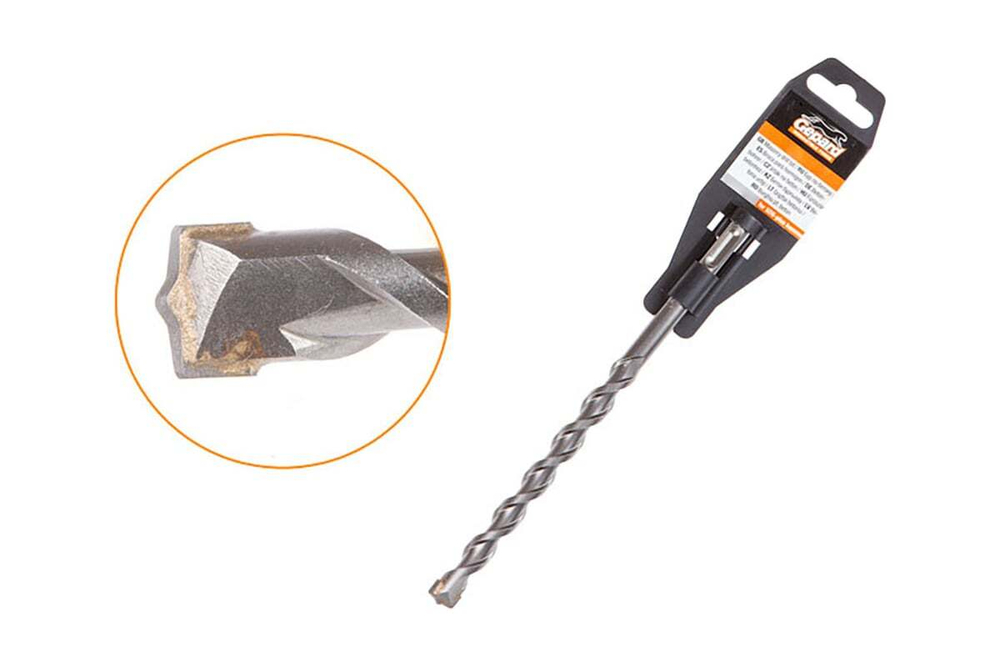 Бур сверло 28x400x460 мм, SDS-plus GEPARD GP0128-460