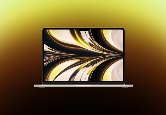 Ноутбук Apple MacBook Air 13.6" (M2, 8 Gb, 512 Gb SSD) Старлайт (MLY23)