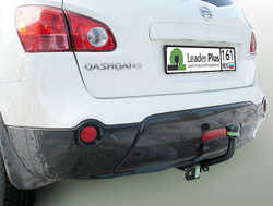 Фаркоп(прицепное) Лидер-Плюс для NISSAN QASHQAI, QASHQAI +2 (J10/J11) 2007 - 2014 / 2014 -2018 / 2019 - ...(паспорт и сертификат в комплекте)(без электрики)N121-A