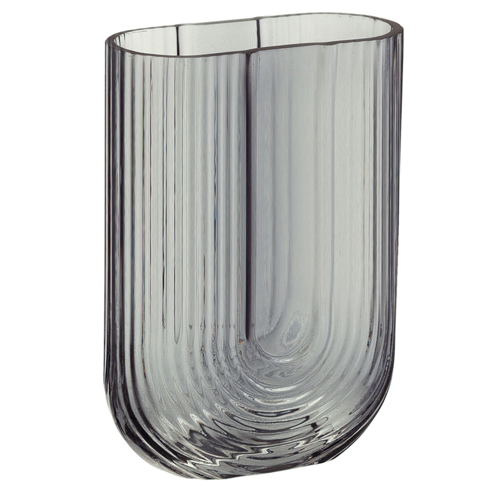 Ваза для цветов 18.5см Bergenson Bjorn Florenty серая