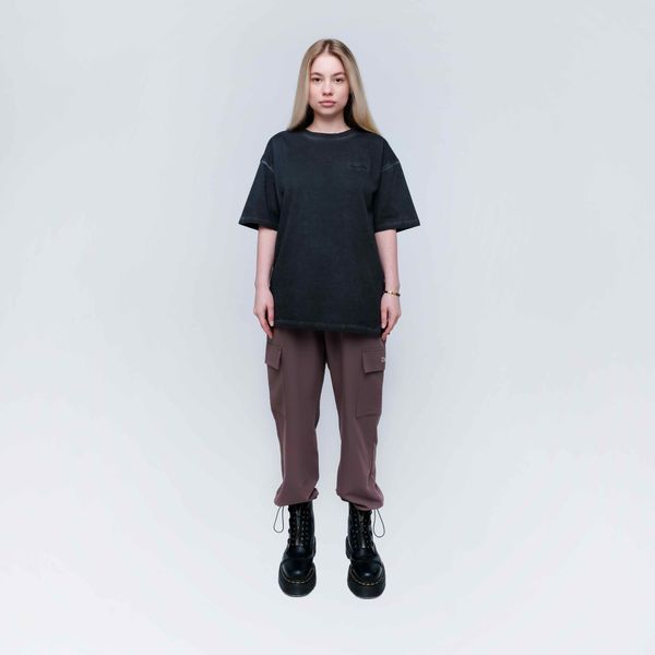 Футболка OG Logo Monochrome Asphalt черная - фото 4