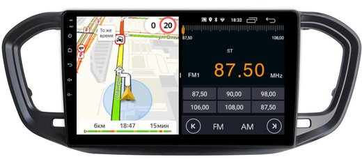 Магнитола для Lada Vesta NG 2022+ (без штатного экрана) - Parafar PF764FHD на Android 13, 8-ядер, 2Гб+32Гб, CarPlay, 4G SIM-слот