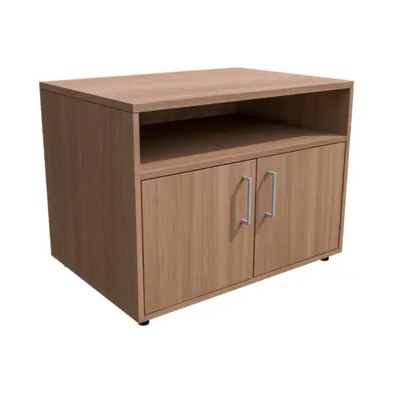 Континент-Про Тумба для оргтехники Т56 Ясень Шимо темный 800х560х600