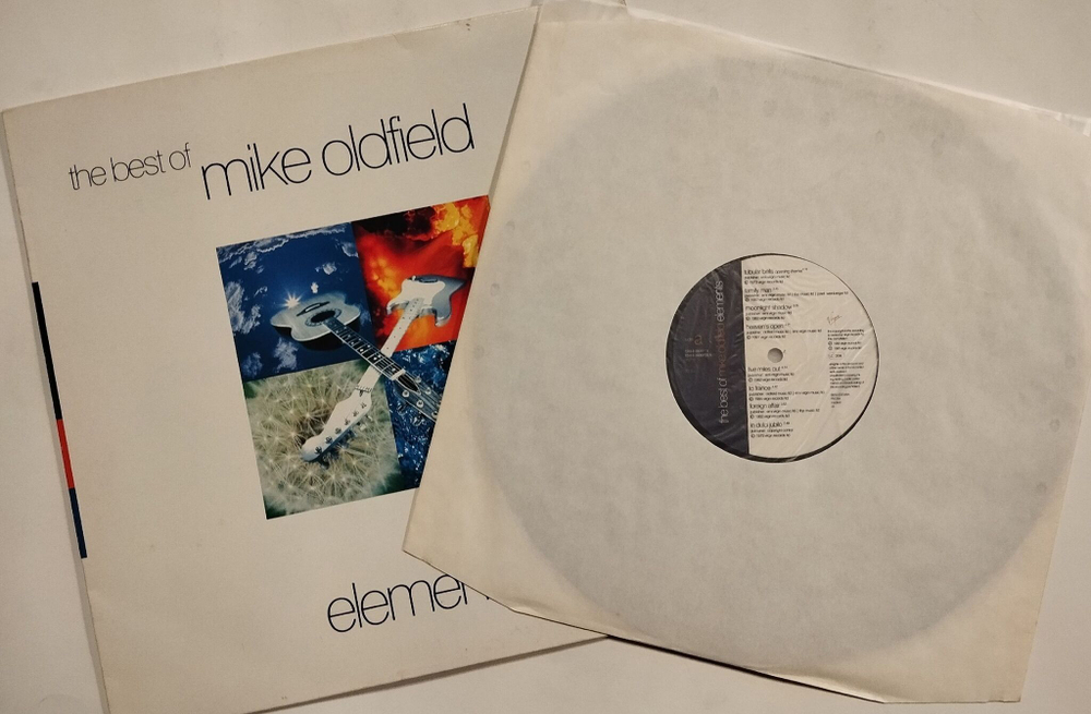 Винтажная виниловая пластинка LP Mike Oldfield The Best Of Mike Oldfield: Elements (UK 1993)