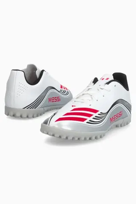 Сороконожки adidas F50 Club Messi TF Junior - серебряный