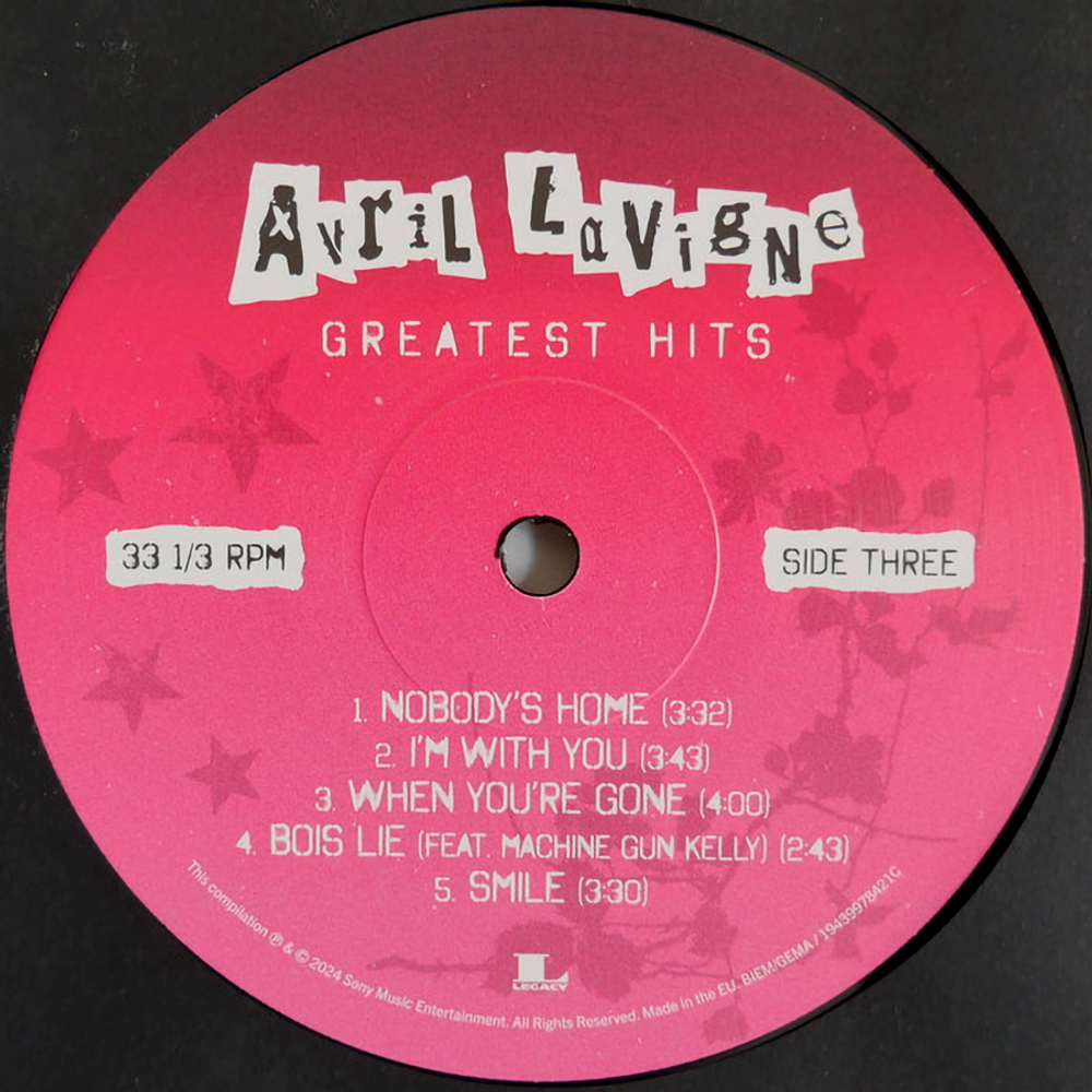 Avril Lavigne / Greatest Hits (2LP)