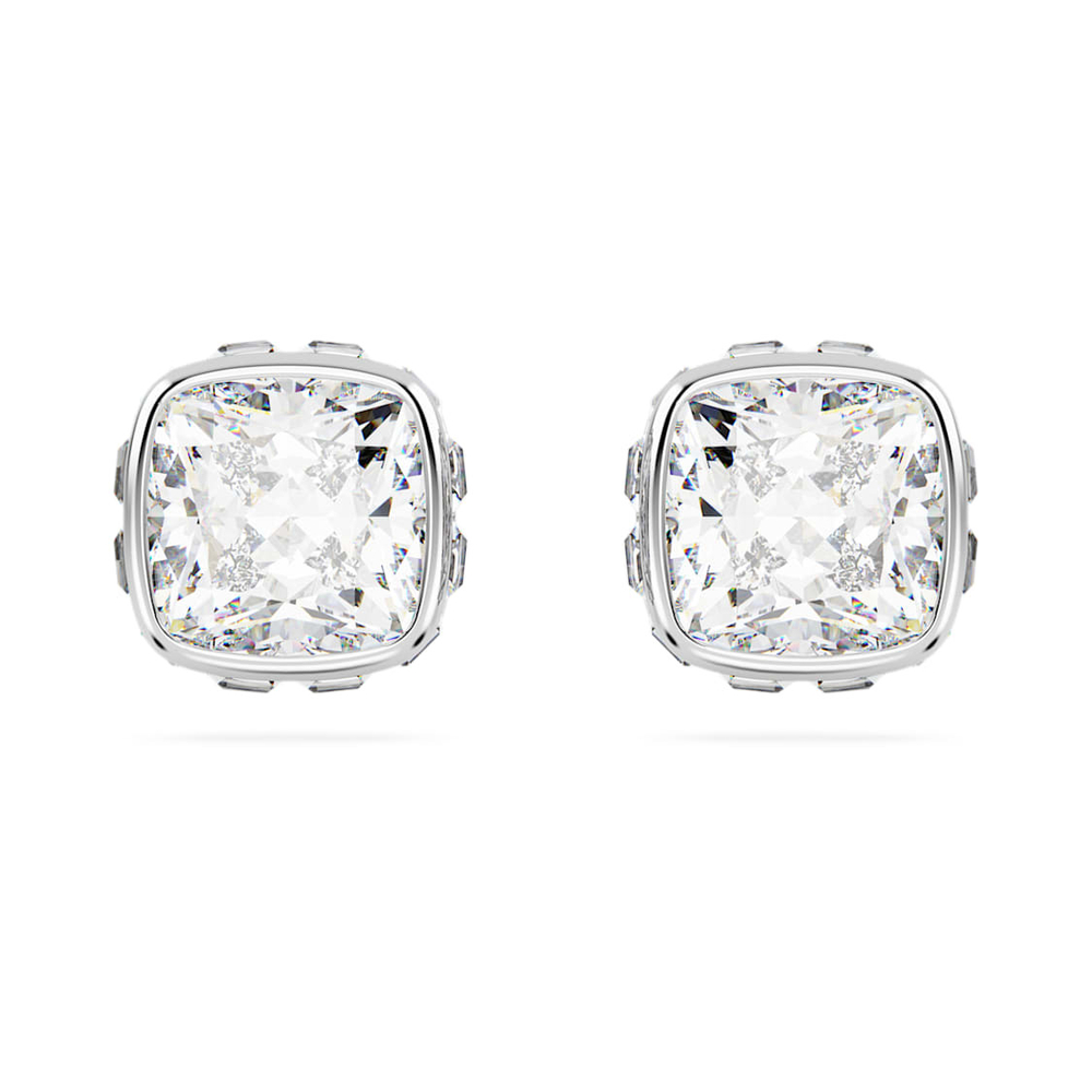 BIRTHSTONE:PE STUDS APR WHI/RHS