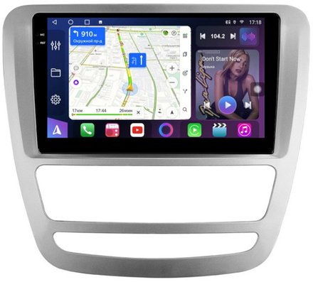 Магнитола Sollers ST6 (взамен монохром экрана), JAC T6 - FarCar 9570 монитор 9.5" QLED на Android 14, TS18, CarPlay, 4G SIM-слот