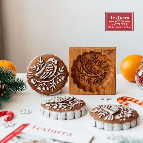 Пряничная форма Снегирь